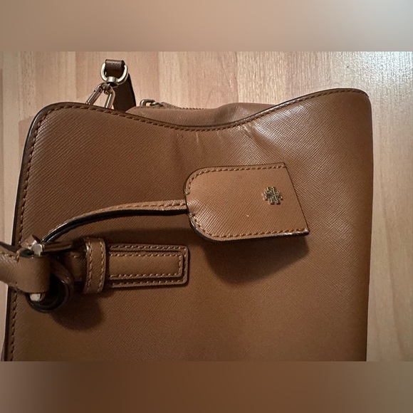 Tory Burch Robinson Curved Satchel - Picture 6 of 14
